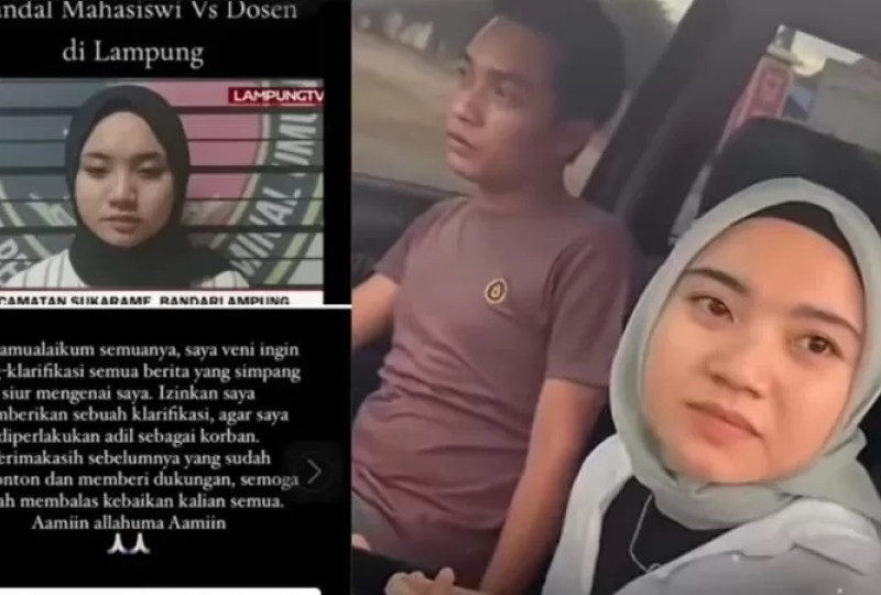 Veni Oktaviana Sari Video Viral Link Twitter, Setelah Skandal Dengan Dosen UIN Raden Intan Lampung Kini Serobot Suami Orang