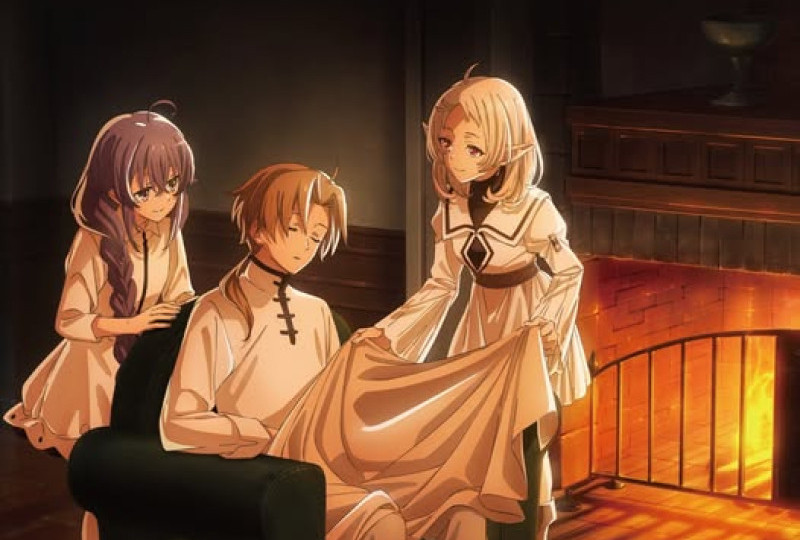 Download Batch Anime Mushoku Tensei S2 Part 2 Sub indo, Reuni Menggetarkan, Rudeus dan Roxy Bertemu Kembali dalam Aksi Heroik!