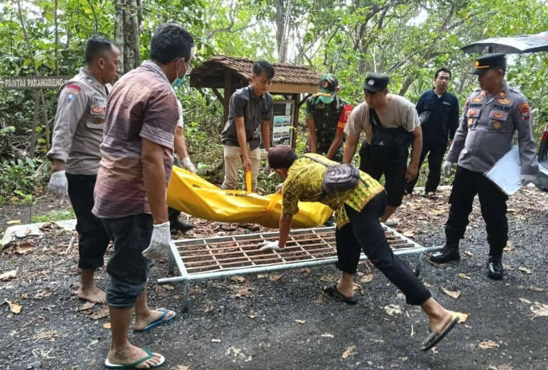 Geger! Mayat Wanita Tanpa Identitas Ditemukan Tersangkut di Ranting Pohon di Muara Pareng Ireng Alas Purwo