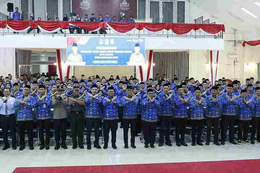 Pj Gubernur Sulsel Hadiri Pengukuhan PAW Pengurus Korpri Palopo