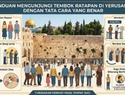 Panduan Mengunjungi Tembok Ratapan Di Yerusalem Dengan Tata Cara Yang Benar