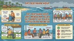 Tips Bertahan Hidup Saat Mengalami Delay Kapal Laut Akibat Cuaca Buruk di Kepulauan Indonesia
