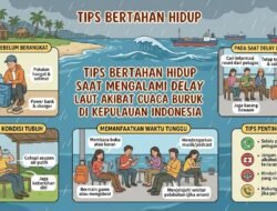 Tips Bertahan Hidup Saat Mengalami Delay Kapal Laut Akibat Cuaca Buruk di Kepulauan Indonesia
