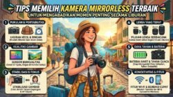 Tips Memilih Kamera Mirrorless Terbaik Untuk Mengabadikan Momen Penting Selama Liburan