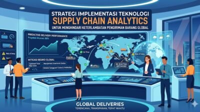 Strategi Implementasi Teknologi Supply Chain Analytics Untuk Menghindari Keterlambatan Pengiriman Barang Global