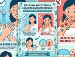 Pentingnya Mencuci Tangan Sebelum Menggunakan Skincare Agar Wajah Terhindar Dari Bakteri Jahat